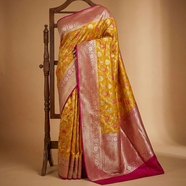 Pure Katan Silk Saree